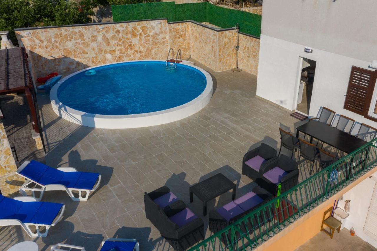 Navis Sea View Apartment With Pool Makarska Exterior foto